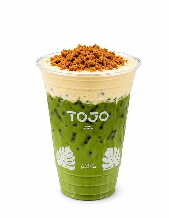 Cookie Butter Cold Foam Matcha