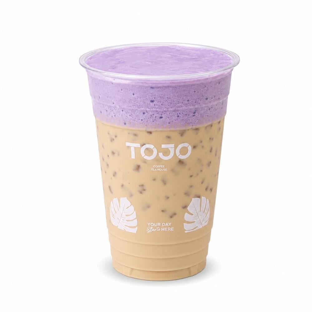 Cold Foam Ube Milk Tea