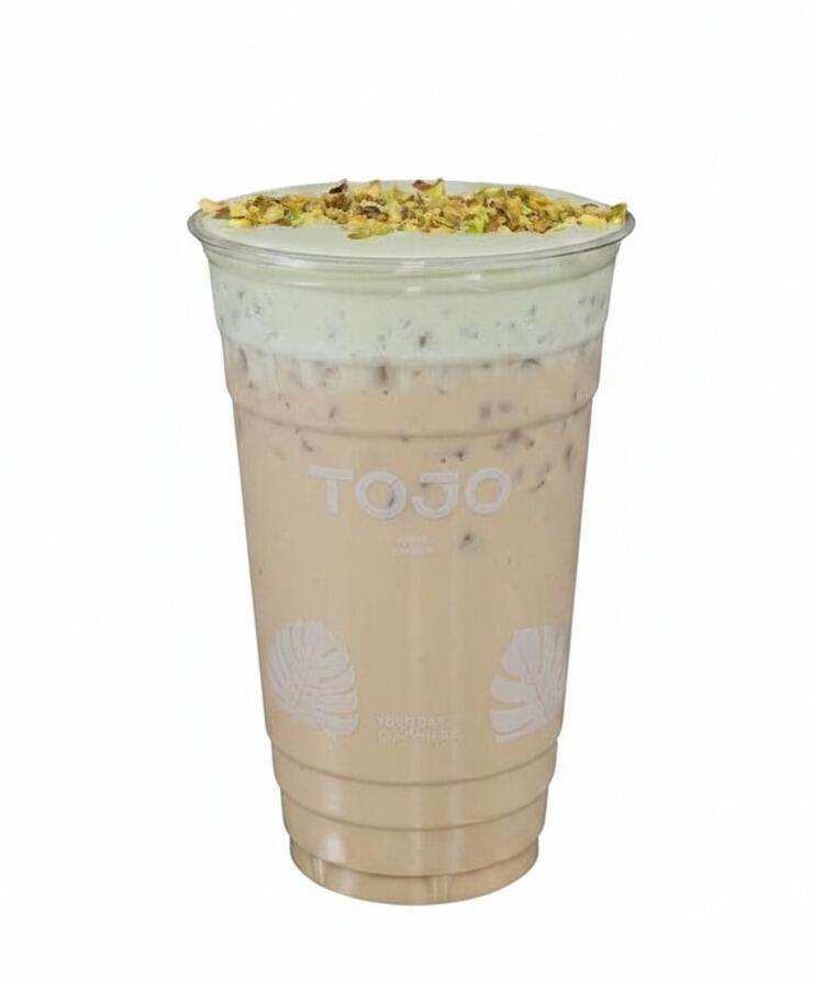 Cold Foam Pistachio Milk Tea