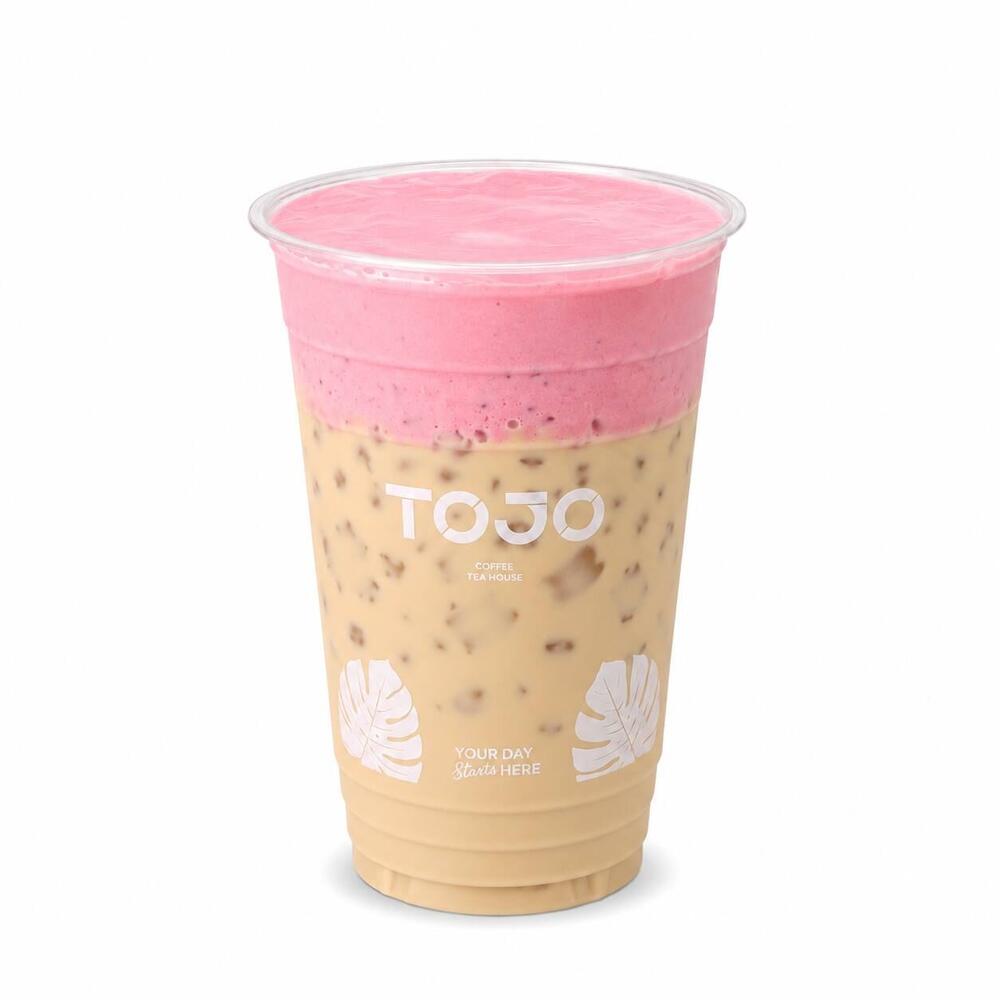Cold Foam Strawberry Milk Tea